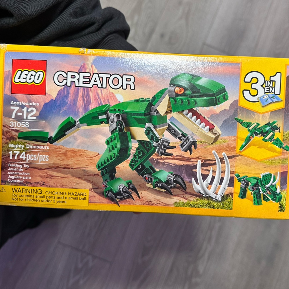 3 in 1 Lego dinosaurs